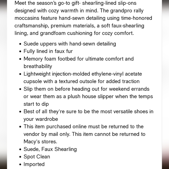 Cole Haan Grandpro Rally Slipon Moccasin Loafer in Tan, sz 7 - Picture 15 of 15